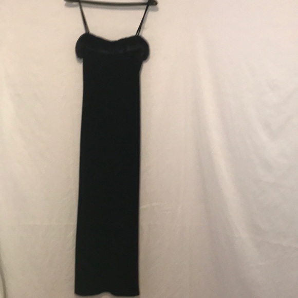 Status Collection Dresses & Skirts - Purple Jessica Rabbit Style Long Velvet Dress